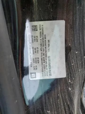 2015 CHEVROLET CAMARO LS  