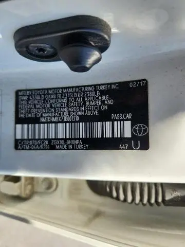 2018 TOYOTA C-HR XLE  