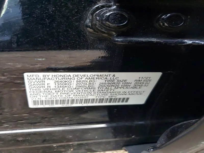 2022 ACURA MDX TECHNOLOGY  