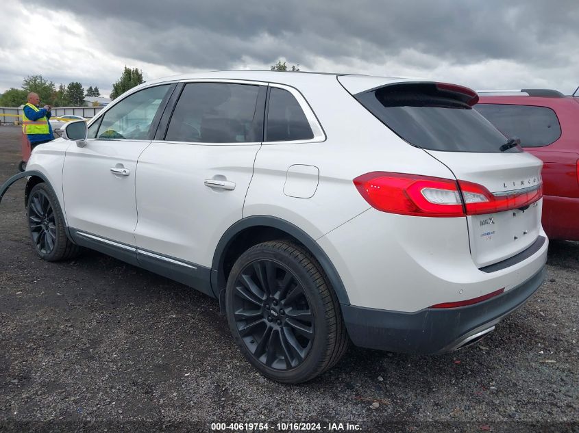 2016 LINCOLN MKX RESERVE