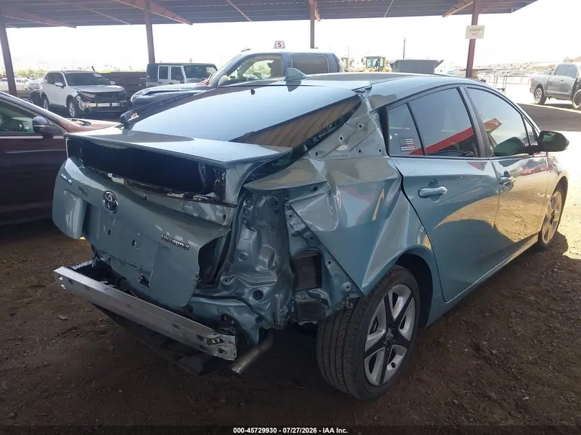 2017 TOYOTA PRIUS THREE TOURING