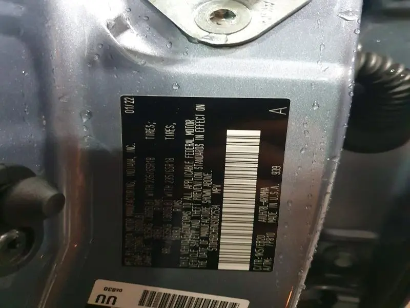 2022 TOYOTA HIGHLANDER HYBRID XLE  