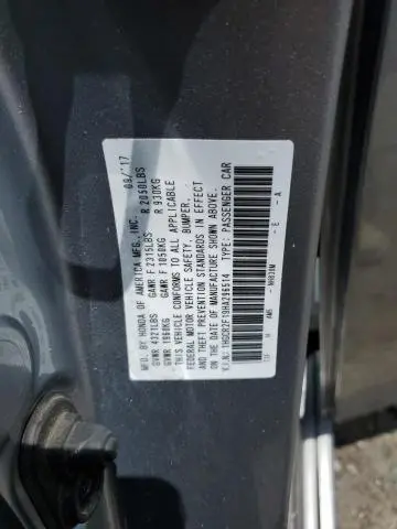 2017 HONDA ACCORD SPORT SPECIAL EDITION  
