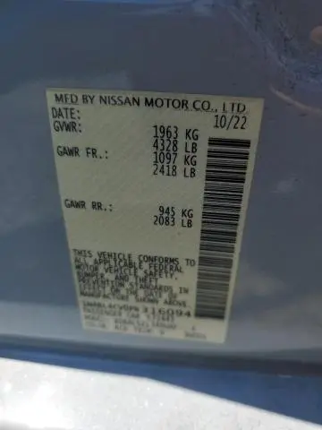 2023 NISSAN ALTIMA SR  