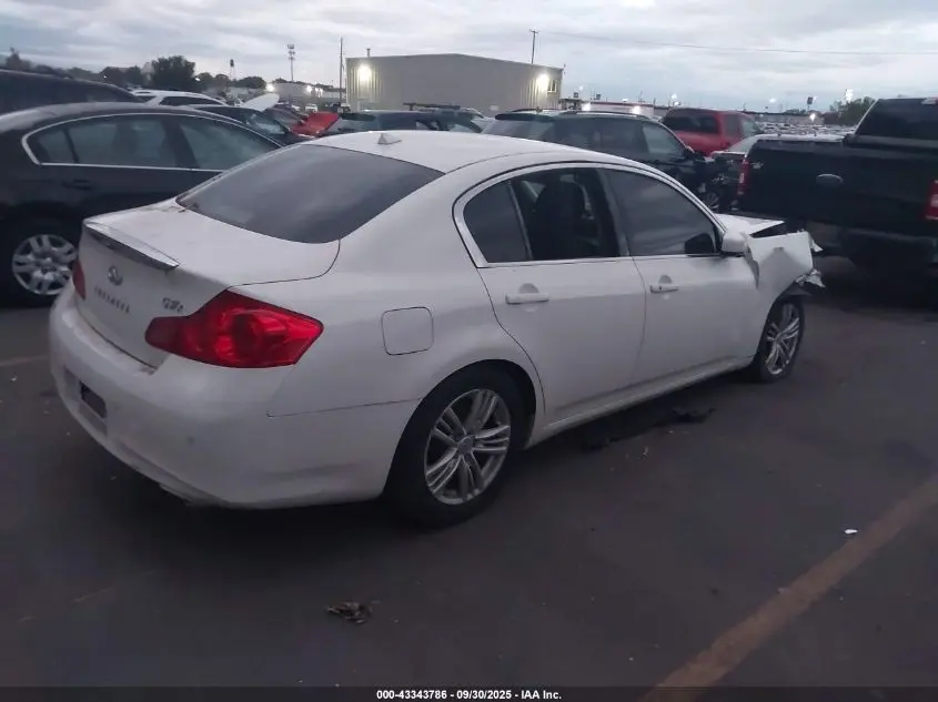 2012 INFINITI G37X  