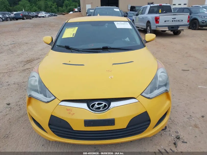 2012 HYUNDAI VELOSTER BASE W/BLACK