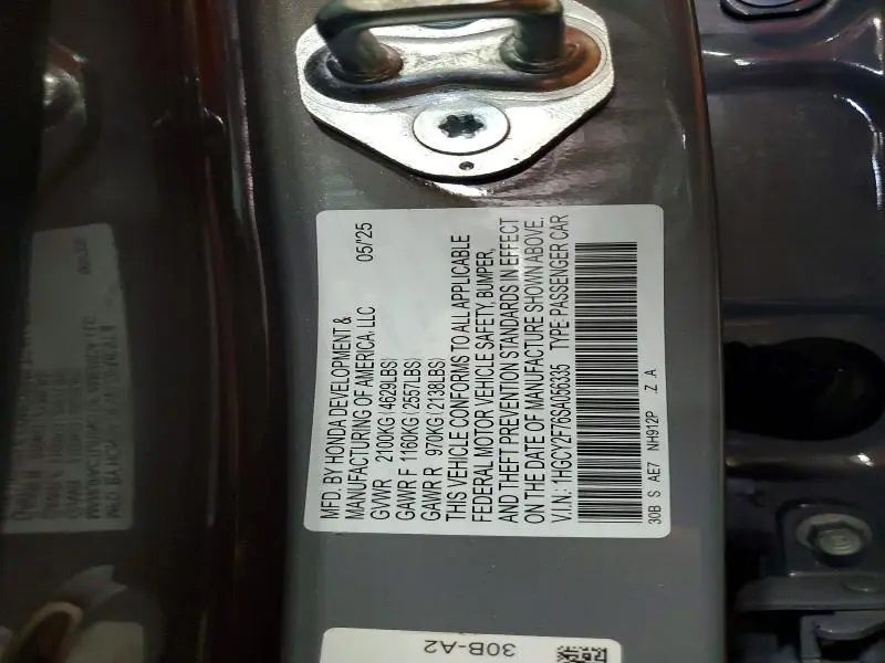 2025 HONDA ACCORD HYBRID SPORT-L  