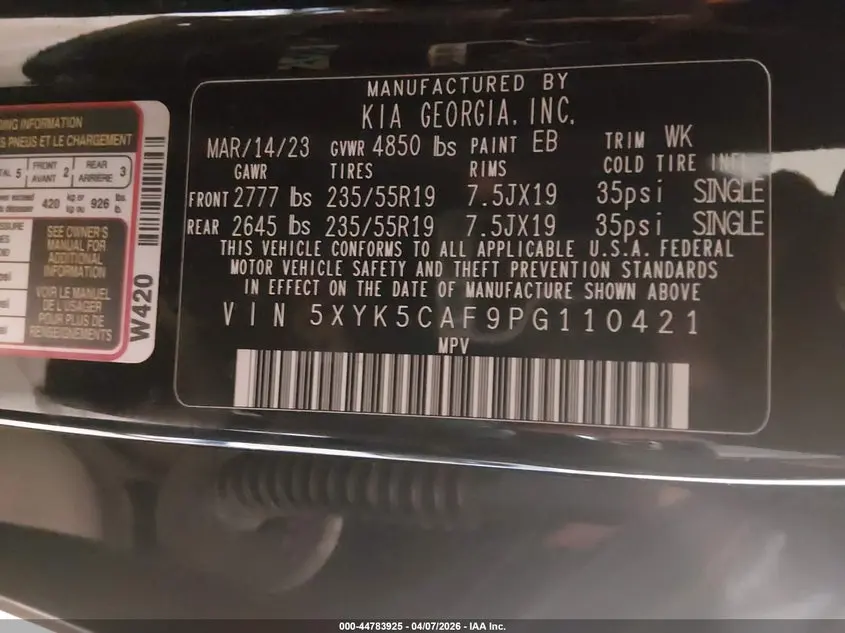 2023 KIA SPORTAGE SX-PRESTIGE