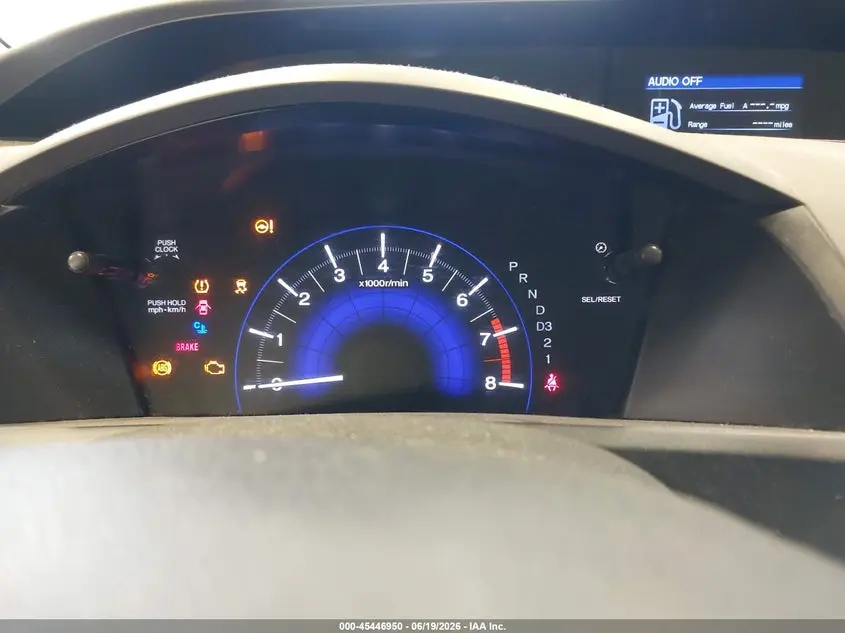 2012 HONDA CIVIC NATURAL GAS