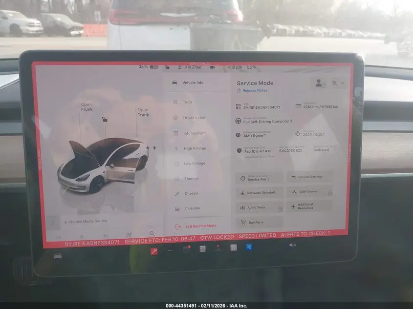 2022 TESLA MODEL 3 REAR-WHEEL DRIVE