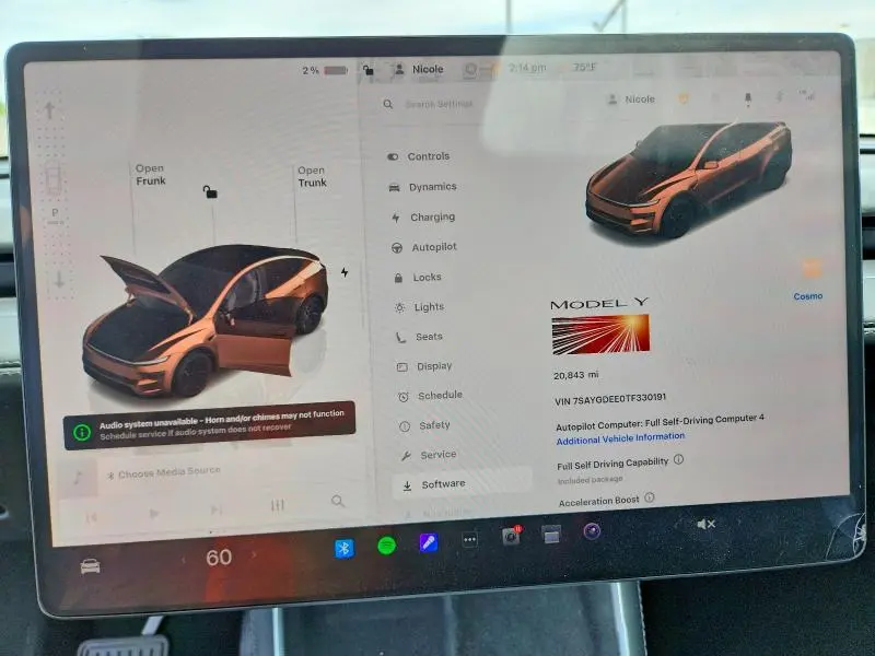 2026 TESLA MODEL Y   