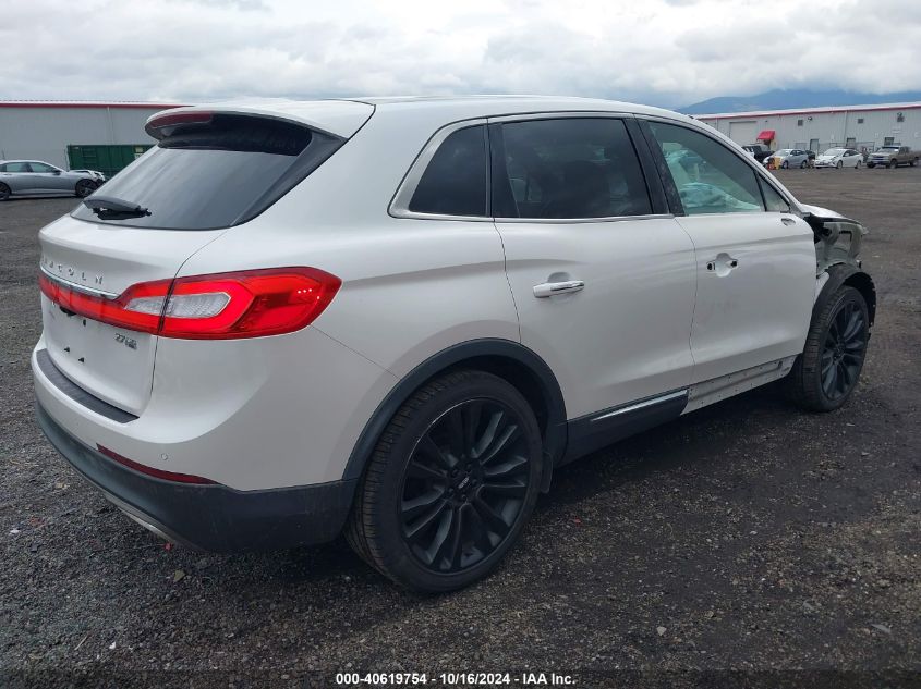 2016 LINCOLN MKX RESERVE