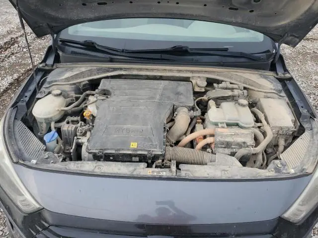 2017 HYUNDAI IONIQ BLUE  