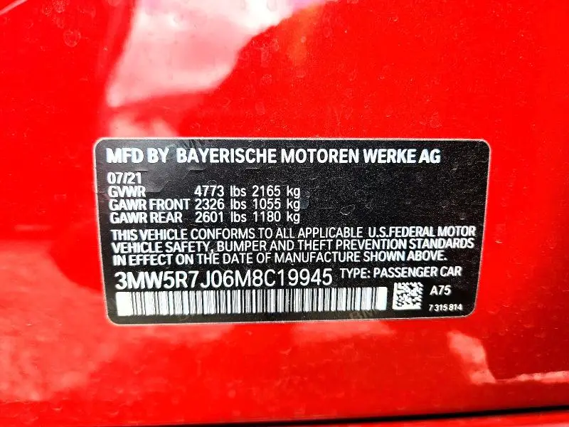 2021 BMW 330XI   
