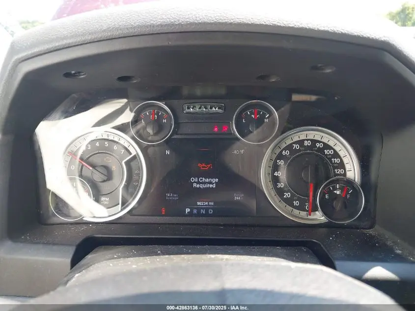 2016 RAM 1500 BIG HORN