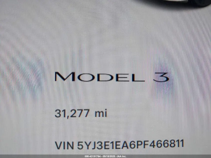 2023 TESLA MODEL 3 REAR-WHEEL DRIVE
