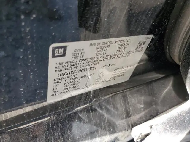 2017 GMC YUKON DENALI  