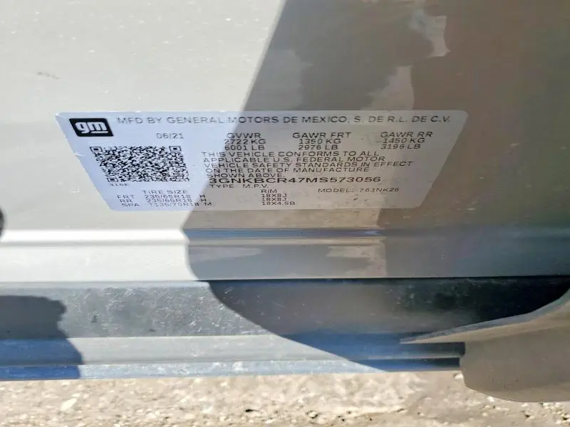 2021 CHEVROLET BLAZER 2LT  