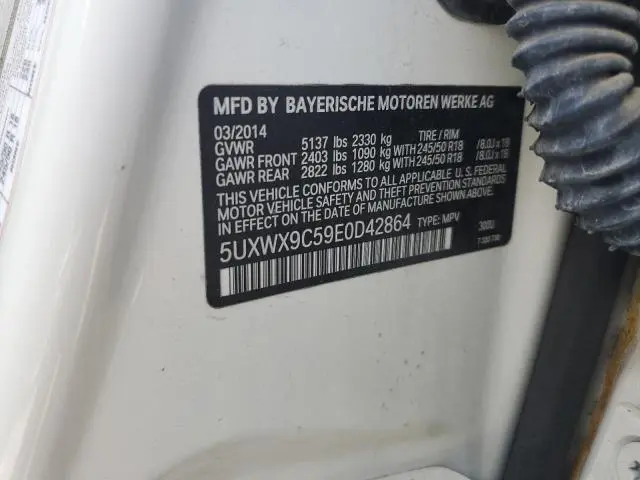 2014 BMW X3 XDRIVE28I  