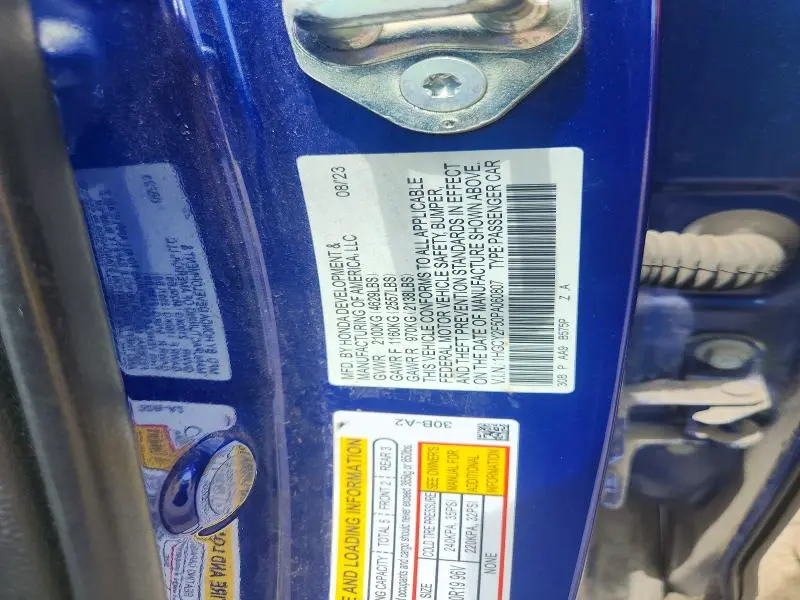 2023 HONDA ACCORD HYBRID SPORT  
