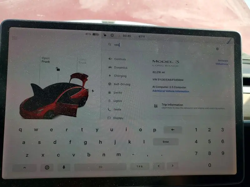 2018 TESLA MODEL 3   