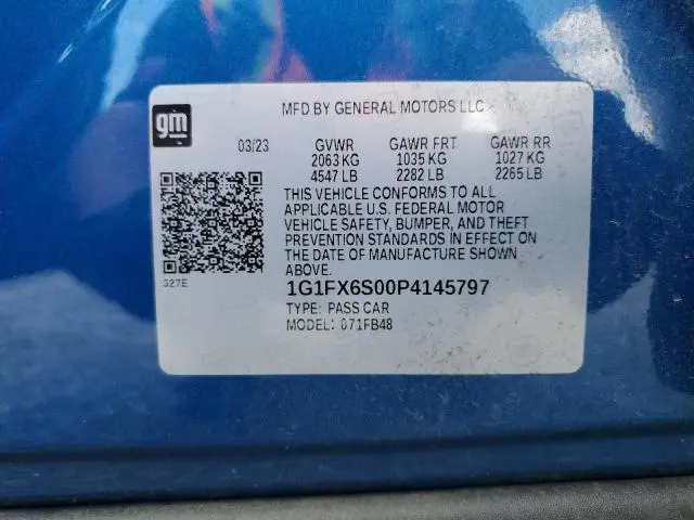 2023 CHEVROLET BOLT EV 2LT  