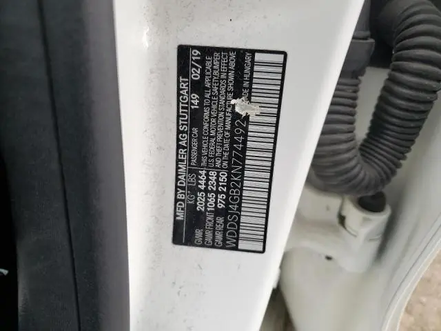 2019 MERCEDES-BENZ CLA 250 4MATIC