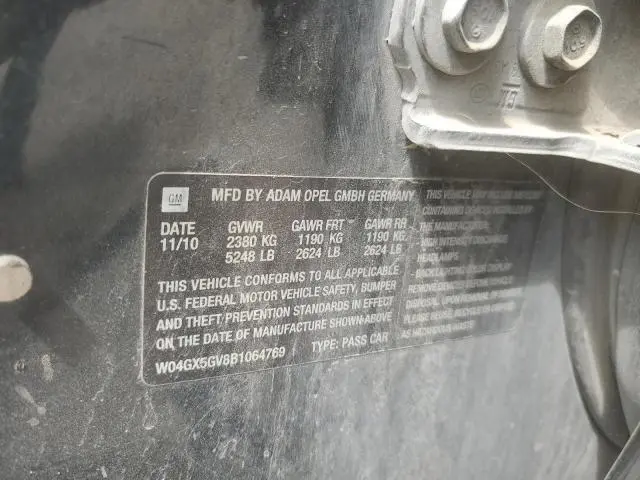 2011 BUICK REGAL CXL