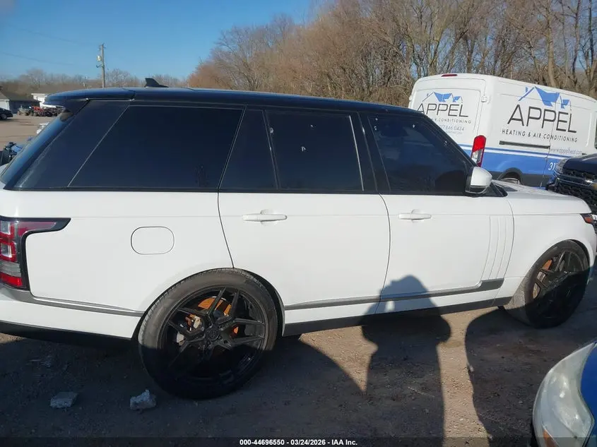 2016 LAND ROVER RANGE ROVER 3.0L V6 SUPERCHARGED HSE