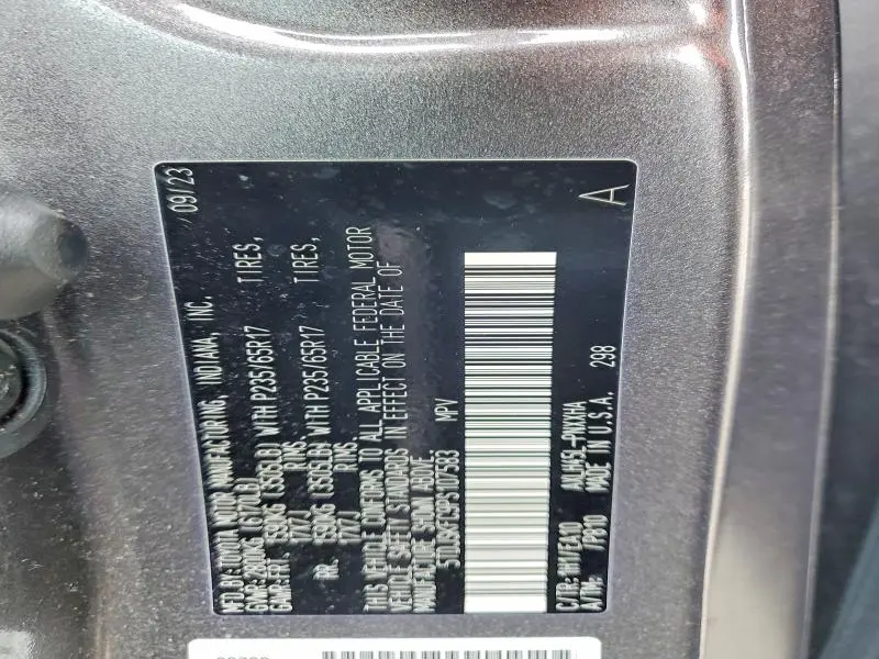 2023 TOYOTA SIENNA XLE 7-PASSENGER  