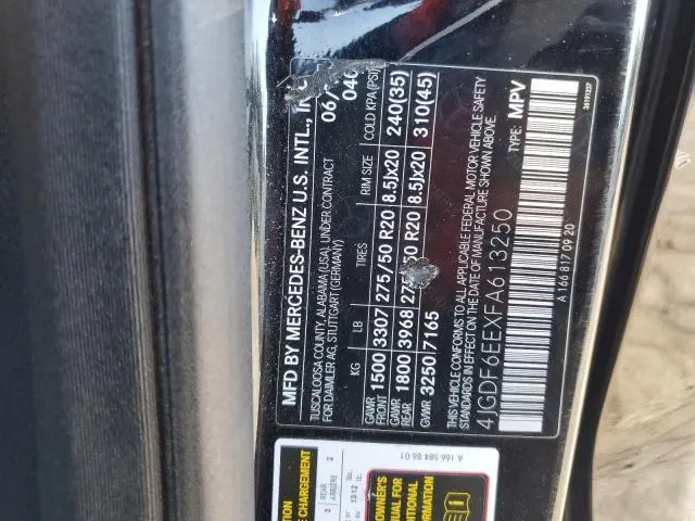 2015 MERCEDES-BENZ GL 450 4MATIC  