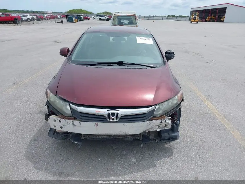 2012 HONDA CIVIC LX