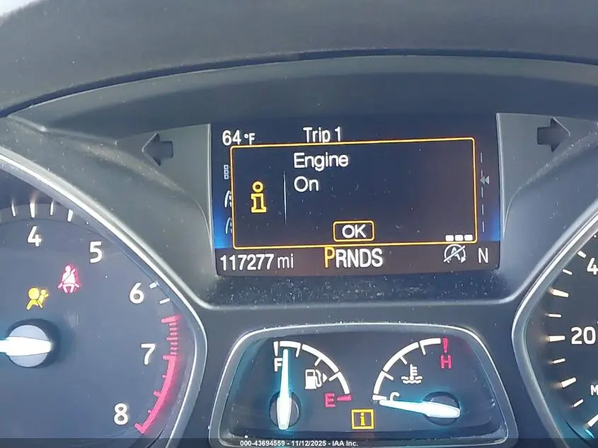 2017 FORD ESCAPE TITANIUM