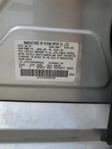 2019 INFINITI Q50 LUXE