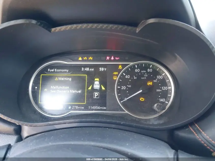 2020 NISSAN VERSA SR XTRONIC CVT
