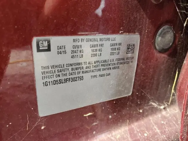 2015 CHEVROLET MALIBU 2LT  