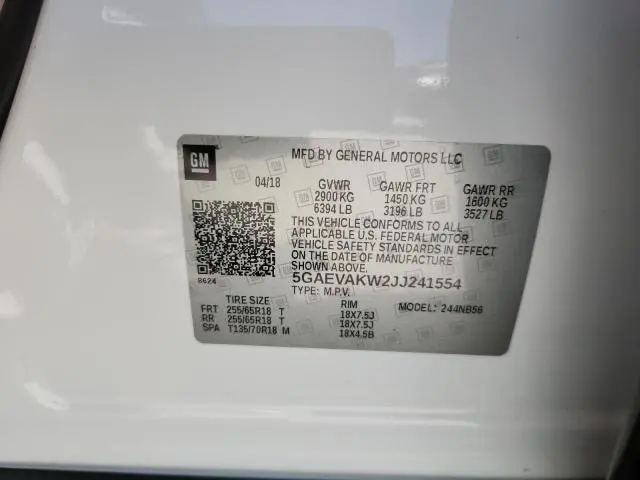 2018 BUICK ENCLAVE ESSENCE