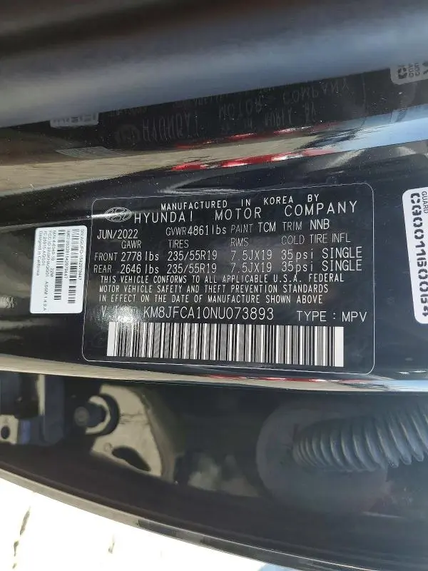 2022 HYUNDAI TUCSON SEL CONVENIENCE  