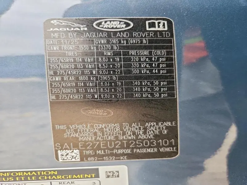 2026 LAND ROVER DEFENDER 110 X-DYNAMIC SE  