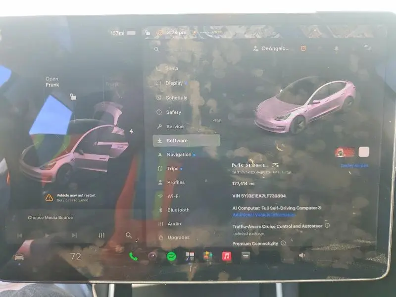 2020 TESLA MODEL 3   