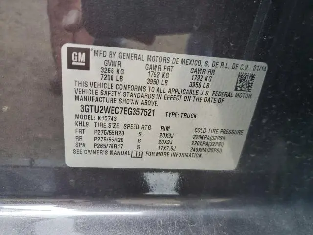 2014 GMC SIERRA K1500 DENALI  