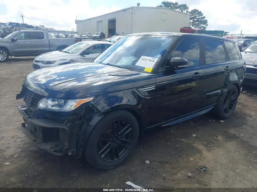 2017 LAND ROVER RANGE ROVER SPORT 3.0L V6 SUPERCHARGED HSE