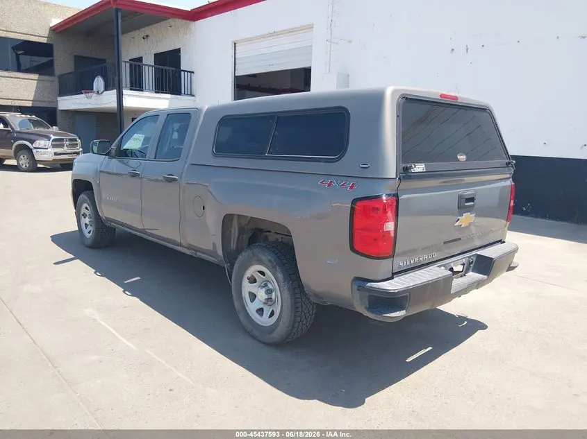 2017 CHEVROLET SILVERADO 1500 WORK TRUCK