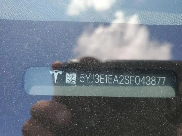 2025 TESLA MODEL 3   