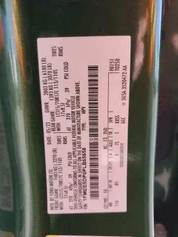 2023 FORD BRONCO BASE  