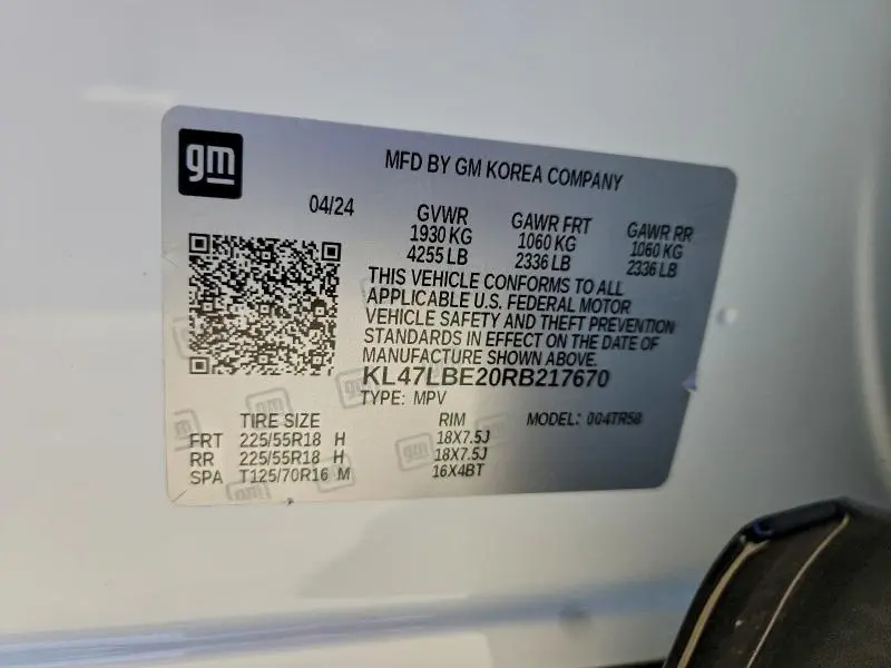 2024 BUICK ENVISTA SPORT TOURING  