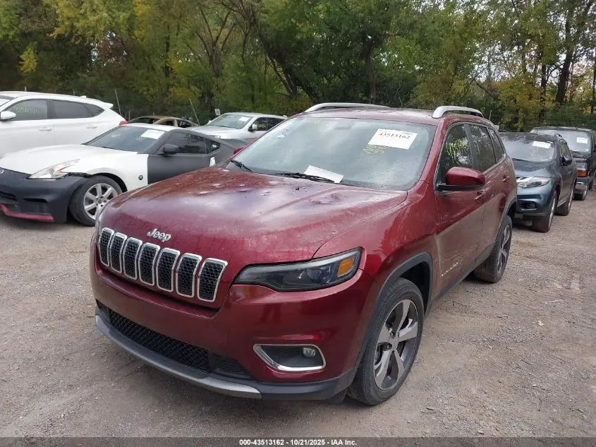 2019 JEEP CHEROKEE LIMITED FWD
