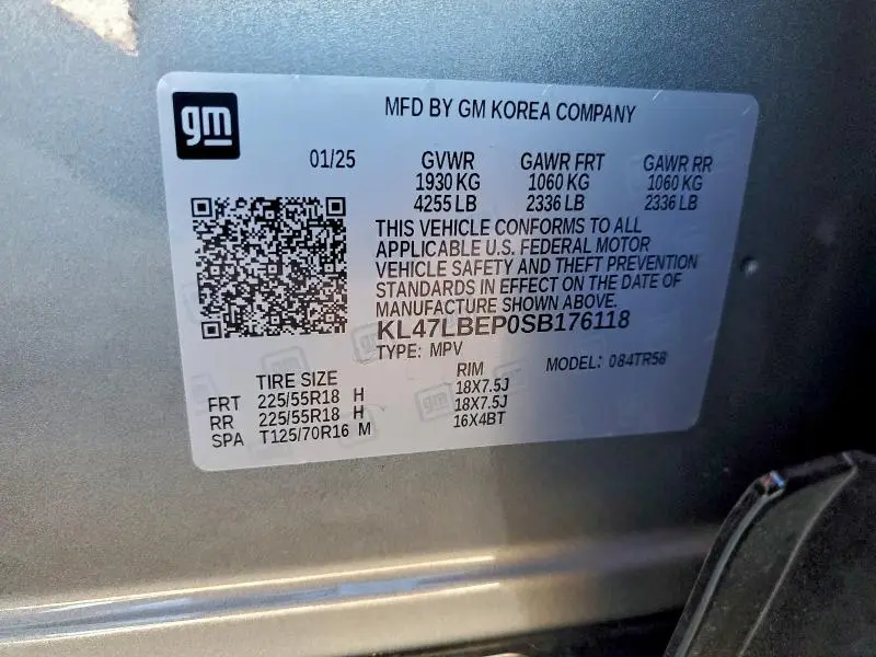 2025 BUICK ENVISTA SPORT TOURING  