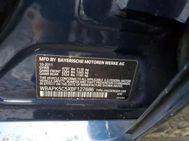 2011 BMW 328 XI SULEV  