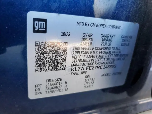 2024 CHEVROLET TRAX LS  